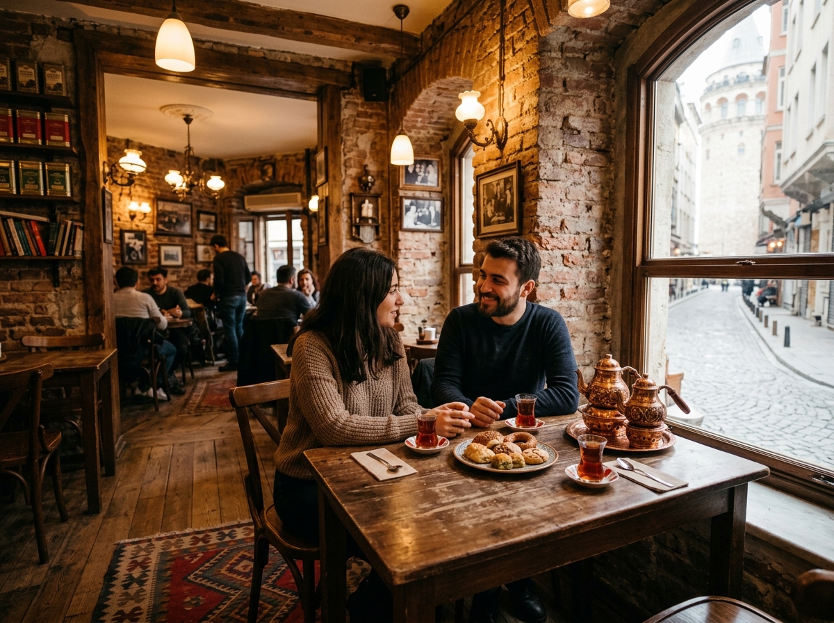 150 Yıllık Tarihi Galata İç Mekanı